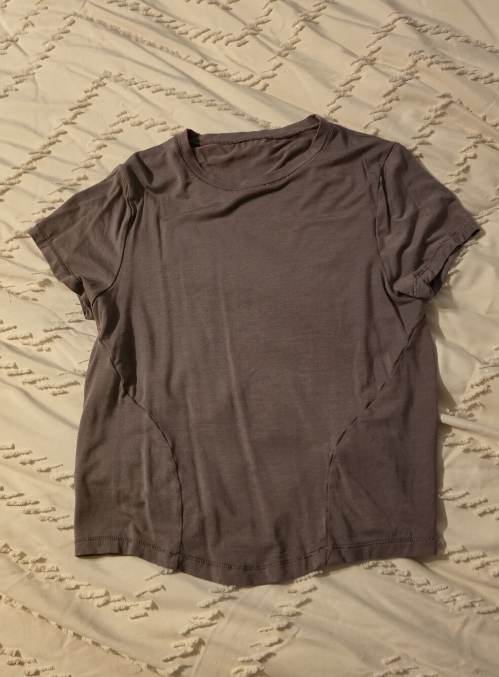 Buffbunny Halo Baby Tee - NWOT - Mocha Berry